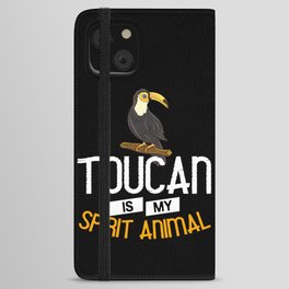 Toucan Bird Animal Tropical Cute iPhone Wallet Case