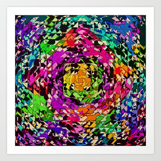 Pinwheel Art Print
