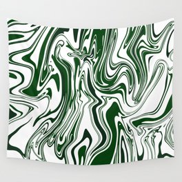 Royal green marble design Wall Tapestry