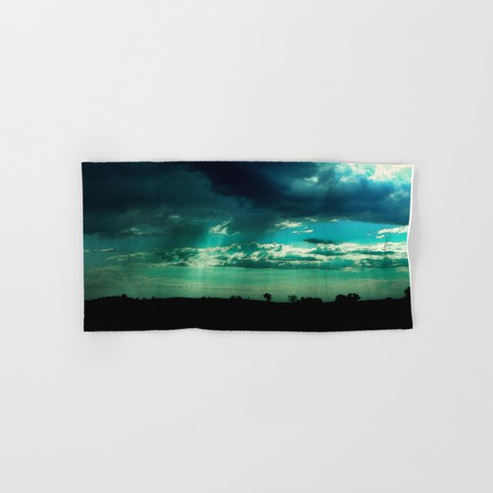 Morning Storm Iowa Hand Bath Towel By Carlynorris Society6