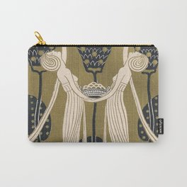 Art Nouveau Women Carry-All Pouch