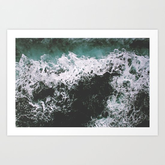 Rough Waters Art Print