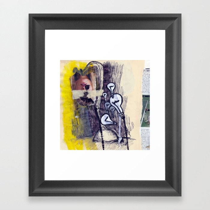There's a light that never goes out Framed Art Print