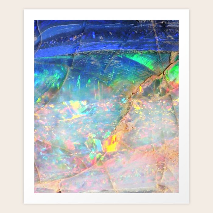 Ocean Opal Art Print By Thequarry Society6