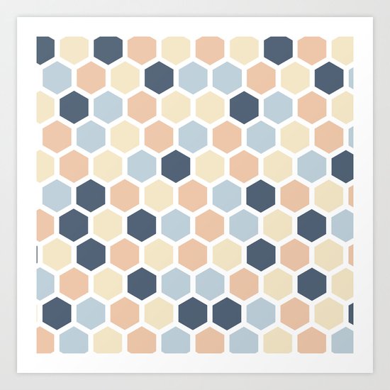 Honeycomb Art Print