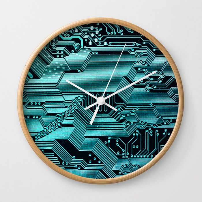 Circuit board Wall Clock
