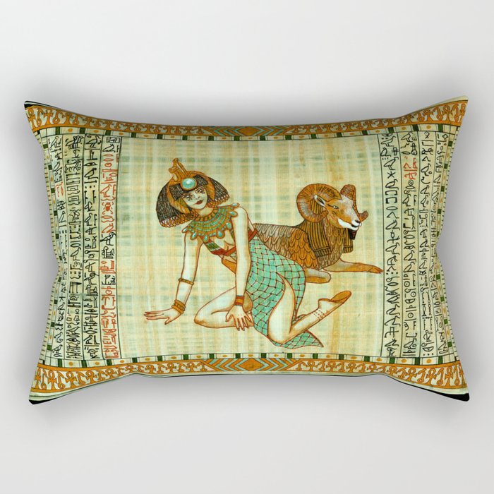 Cleopatra 3 Rectangular Pillow