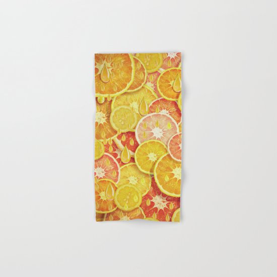 Juicy Fruits Hand & Bath Towel