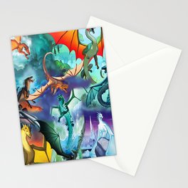 Wings-Of-Fire all dragon Stationery Card
