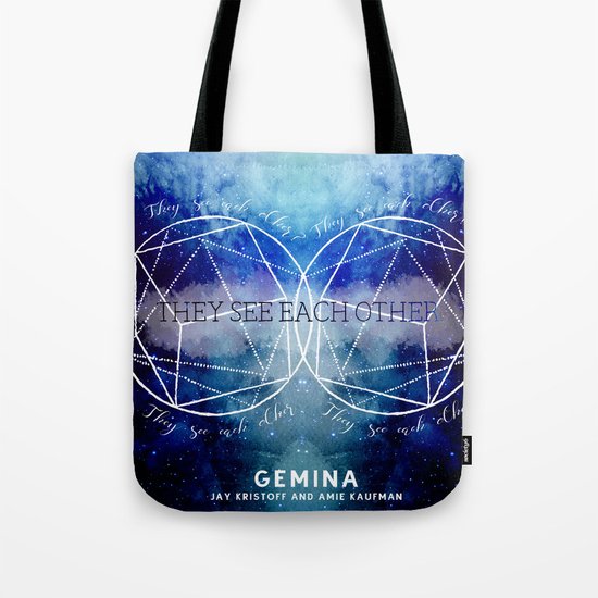 They see each other Tote Bag