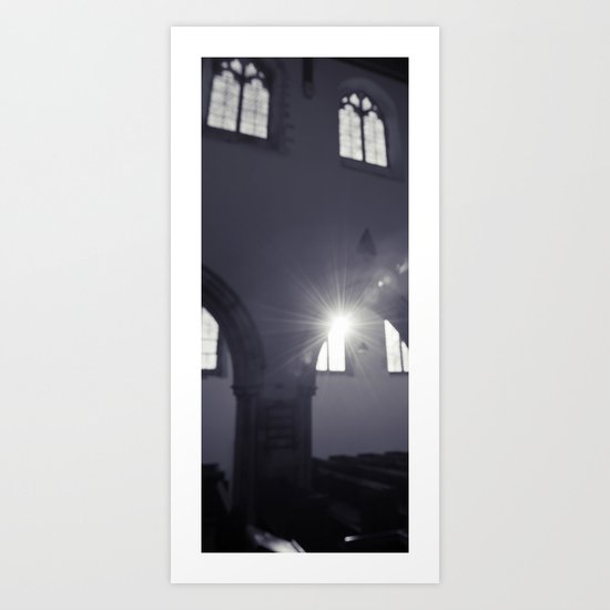 blurred faith... Art Print
