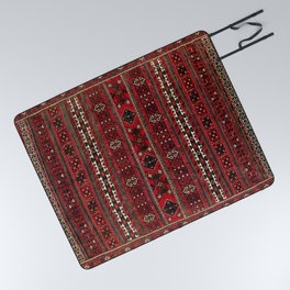 Baluch Flatweave  Antique Afghanistan  Rug Print Picnic Blanket