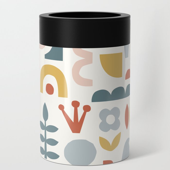 Bohemian Abstract Can Cooler