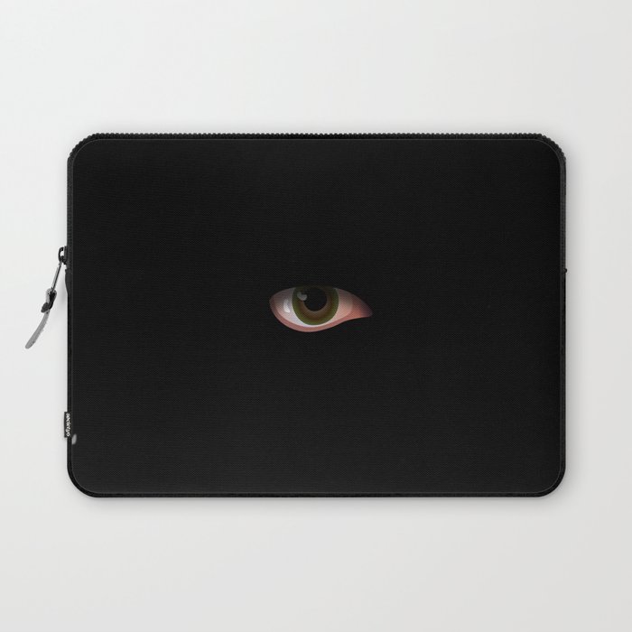 Eye in Black Laptop Sleeve