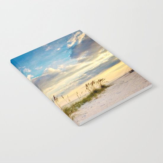 Sea Oats Beach Sunset Notebook