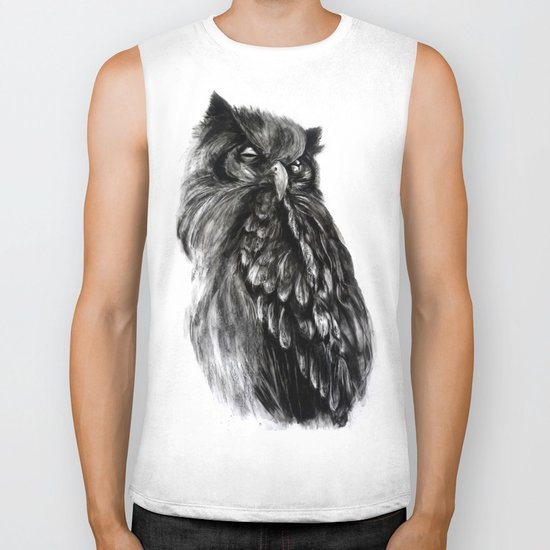 Owl Biker Tank