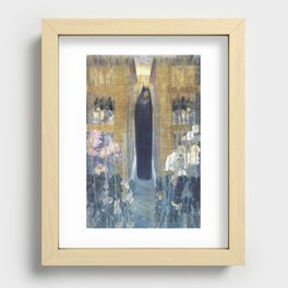  the pain - carlos schwabe Recessed Framed Print