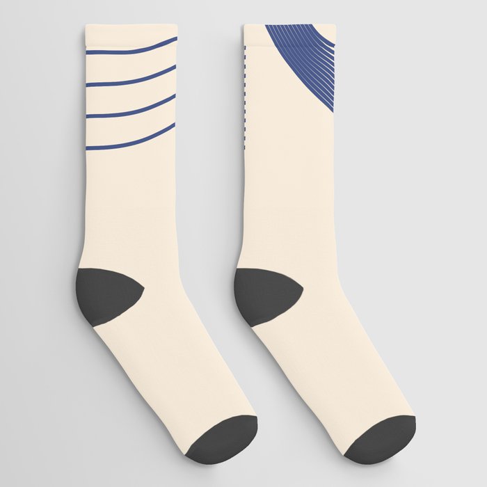 Nordic Blue Arch Classic Socks