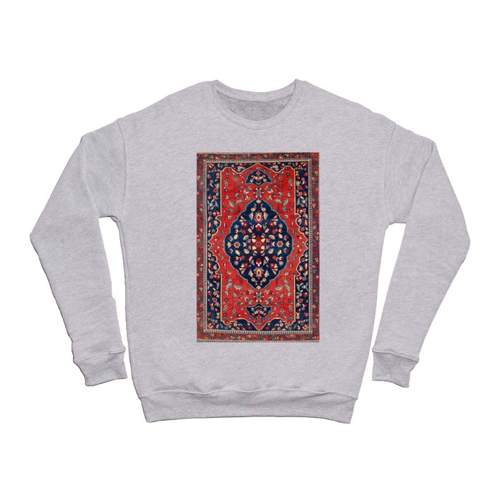 Sarough Farahan Arak West Persian Rug Print Crewneck Sweatshirt