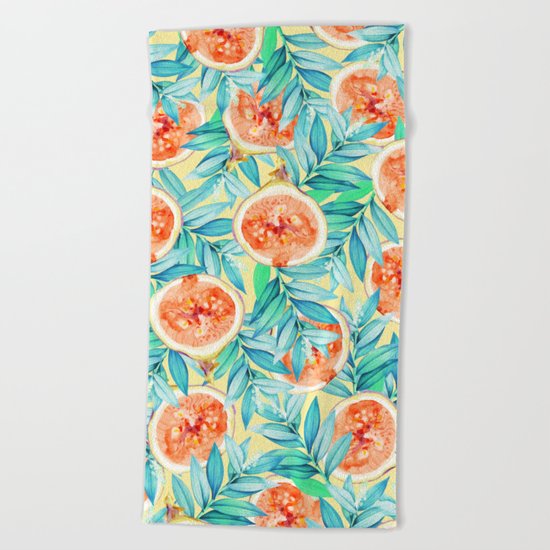 Figs #society6 #decor #buyart Beach Towel