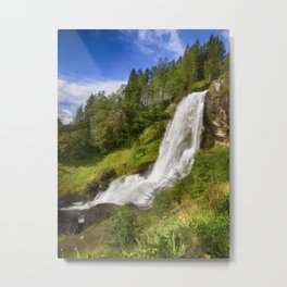Steinsdalsfossen - Norway Metal Print | Adventure, Kathyweaver, Waterfall, Wanderlust, Photo, Water, Landscape, Steine, Norway, Scenic 