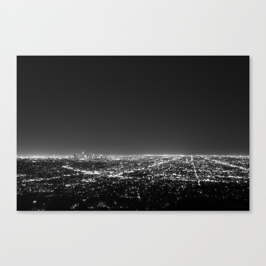 LA Lights Canvas Print