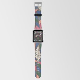Patterned Tropical Leaves #3 Apple Watch Band