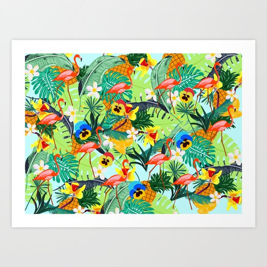 Tropical III Art Print