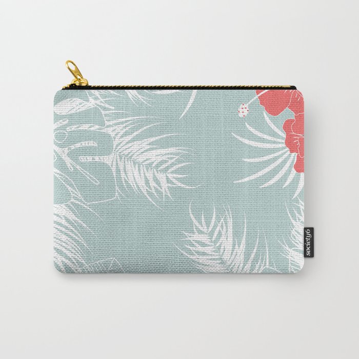 Tropical pattern 041 Carry-All Pouch