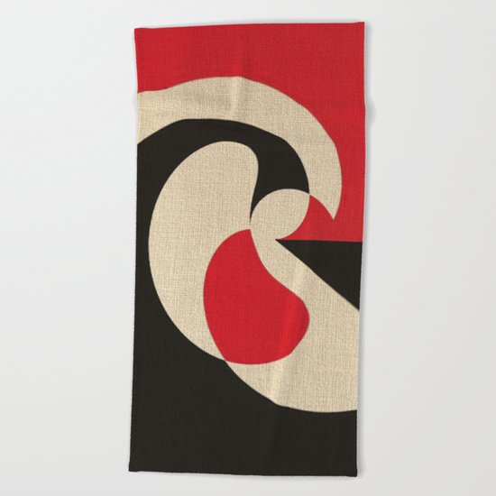 Queen of Hearts Beach Towel