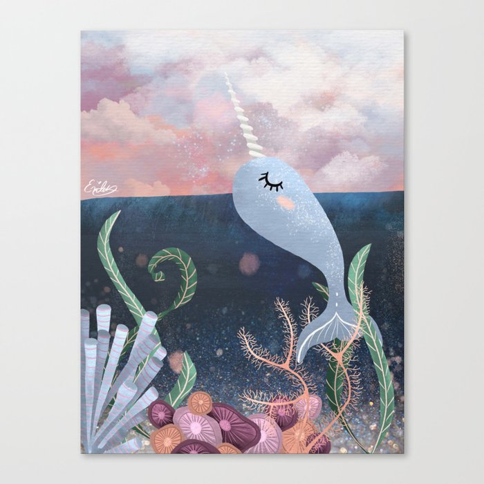 Narwhal  Canvas Print