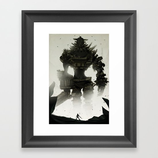 Looming Framed Art Print