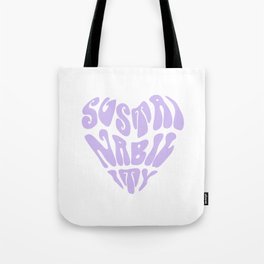 Sustainability Tote Bag