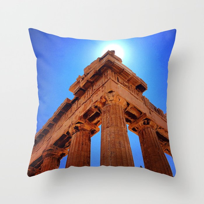 Parthenon - Greece Throw Pillow