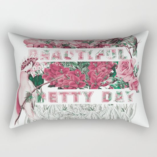 Beatiful Pretty Day Rectangular Pillow