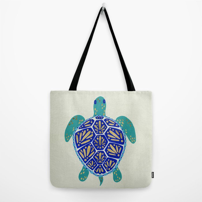 Sea Turtle Custom Name Kids Duffel Overnight Bag for