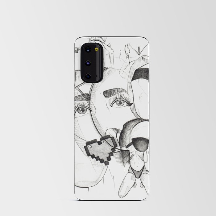 Cheeky Abstract #1 Android Card Case