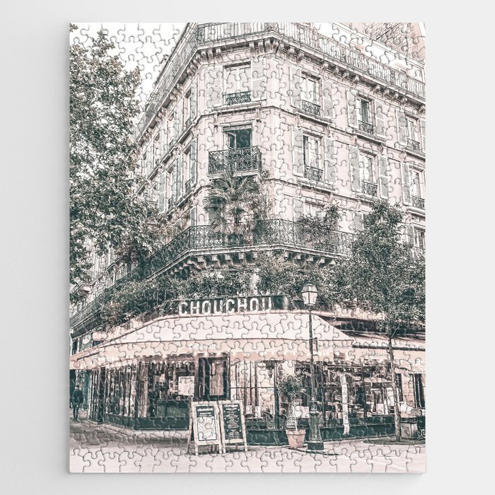 Paris City Poster Jigsaw Puzzle