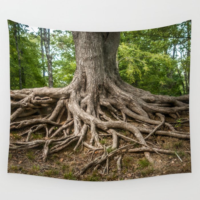 Tree of Life - Roots of Life Wall Tapestry