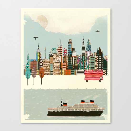 visit london city Canvas Print