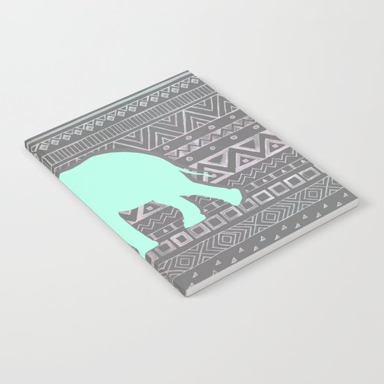Mint Elephant Notebook