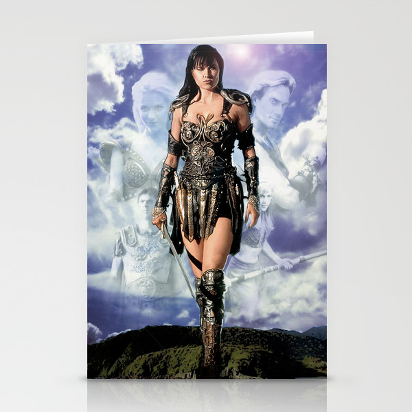 Xena Warrior Princess Stationery Cards By Srbproductions Society6