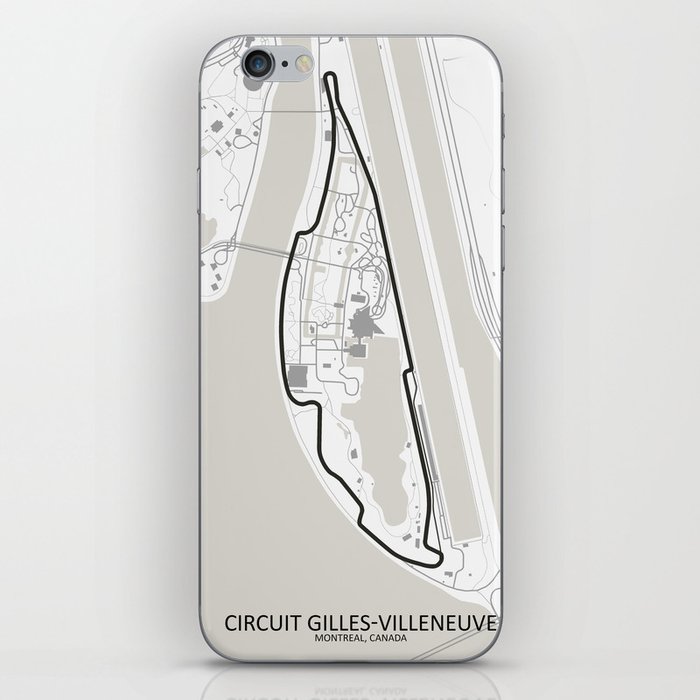 Circuit Gilles Villeneuve iPhone Skin