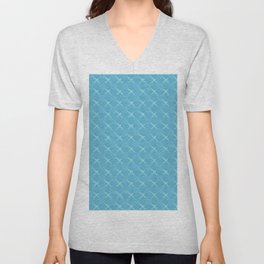 children's pattern-pantone color-solid color-light blue V Neck T Shirt