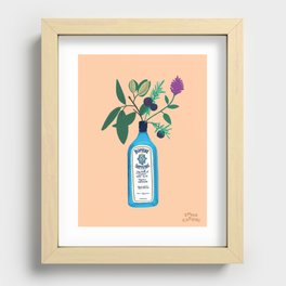 Gin Recessed Framed Print