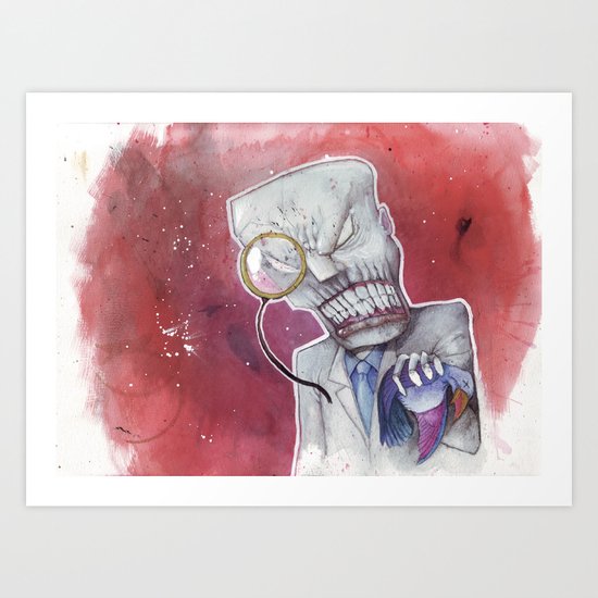Over Capacity Art Print