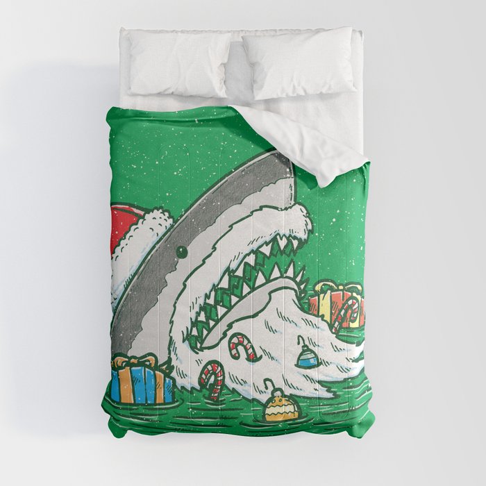 The Santa Shark Comforter