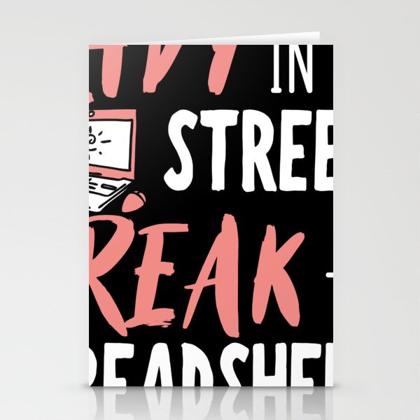 lady in the street freak in the spreadsheets
