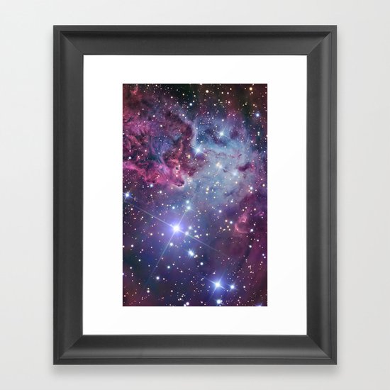 Nebula Galaxy Framed Art Print