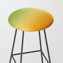 Tropical Summer Gradient of Orange, Lemon and Lime Ombre Bar Stool